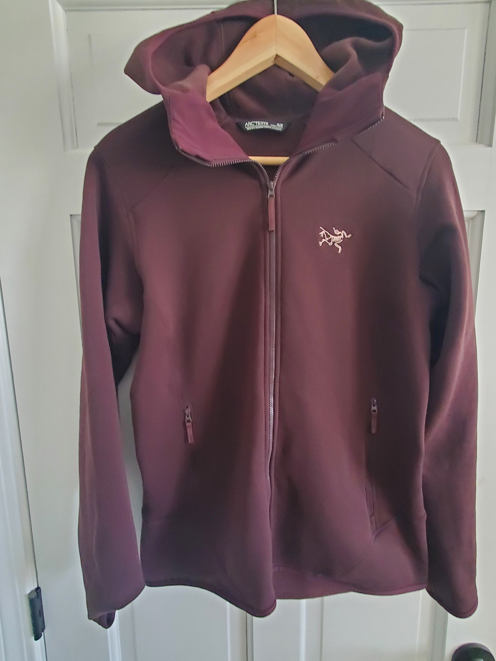 Arc'teryx Kyanite Hoody Women's M Brown Full Zip Fleece